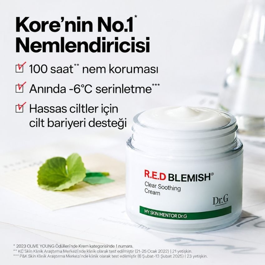 Dr.G Red Blemish Clear Soothing Cream 50ml